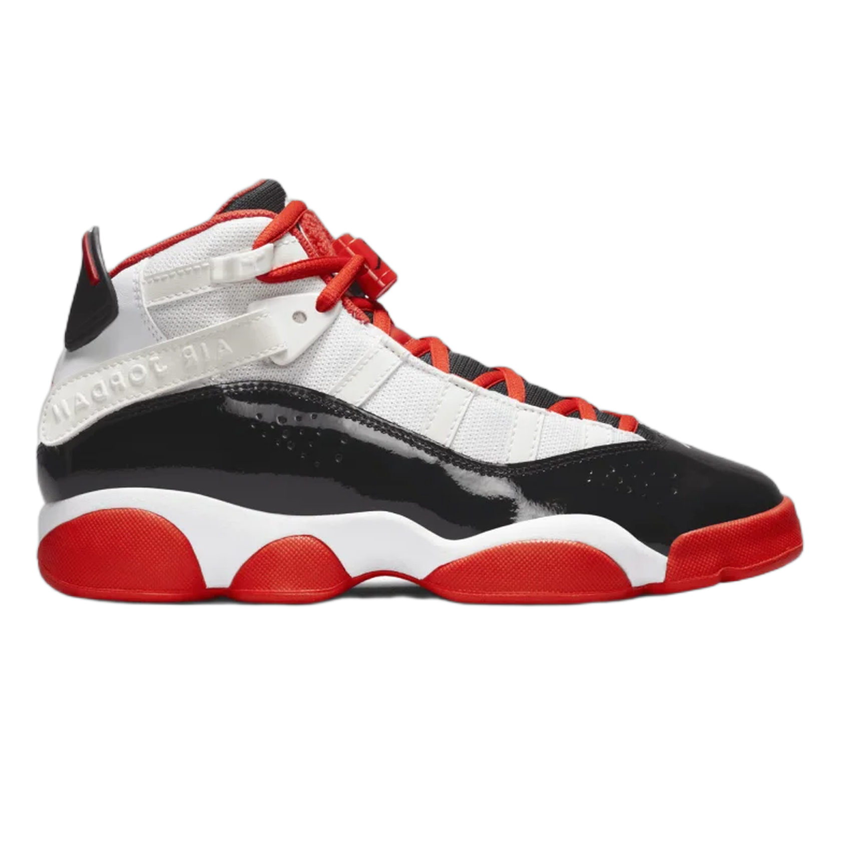 Nike Air Jordan 6 Rings White Black Team Orange (GS) - DV1345-108 