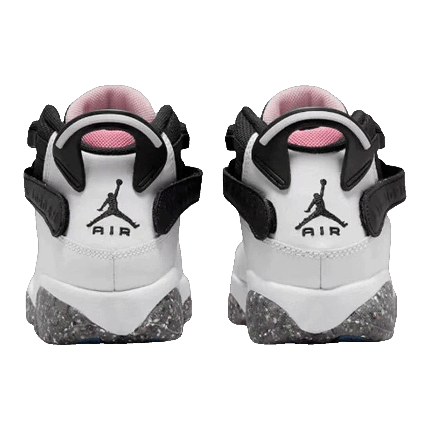 Nike Air Jordan 6 Rings White Coral Chalk Picante Red Black (GS) Back DV3178-100