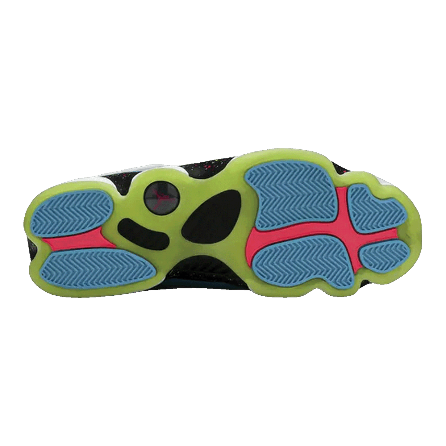 Nike Air Jordan 6 Rings White Light Blue Fury Cyber Sohle