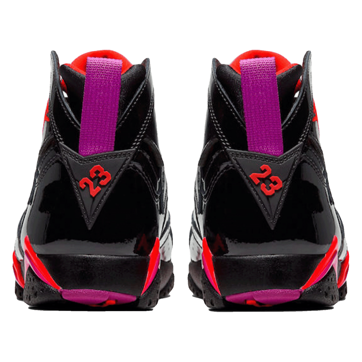 Nike Air Jordan 7 Retro Black Patent (W) Back