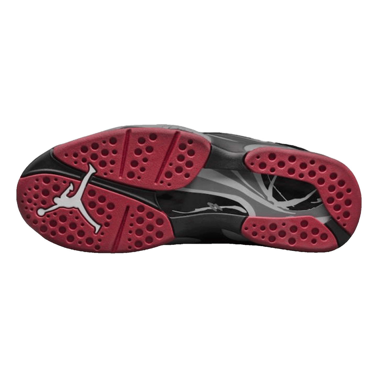 Nike Air Jordan 8 Retro Black Cement Sohle