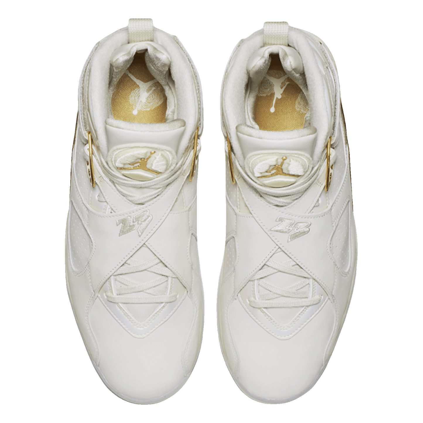 Nike Air Jordan 8 Retro Champagne Oben