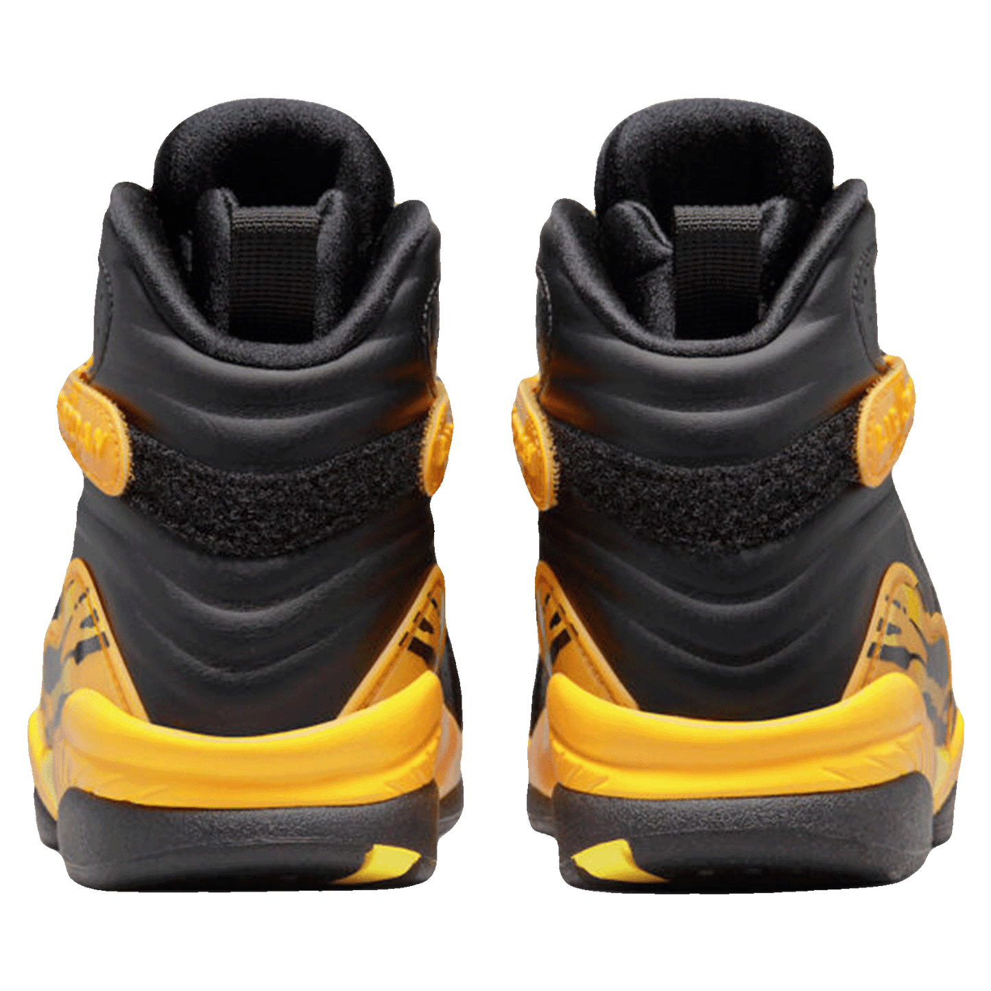 Nike Air Jordan 8 Retro Taxi Yellow Black (W) Back