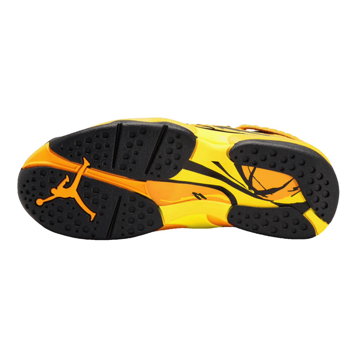 Nike Air Jordan 8 Retro Taxi Yellow Black (W) Sohle