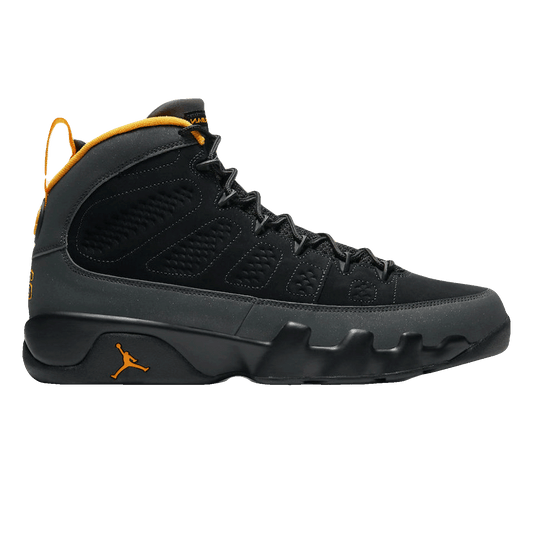Nike Air Jordan 9 Retro Dark Charcoal University Gold