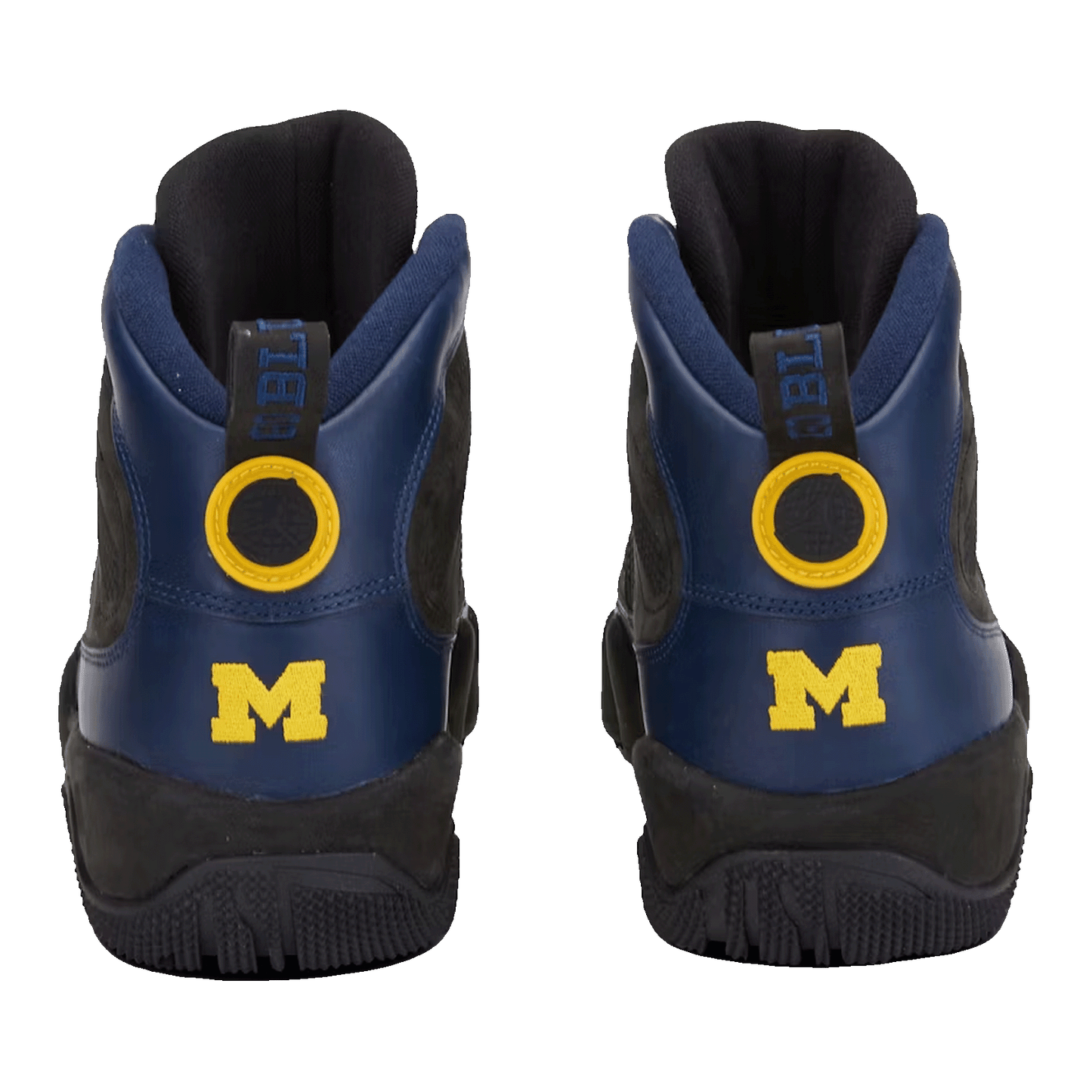 Nike Air Jordan 9 Retro Michigan PE Back H018-MNJDLS-808/ 861679
