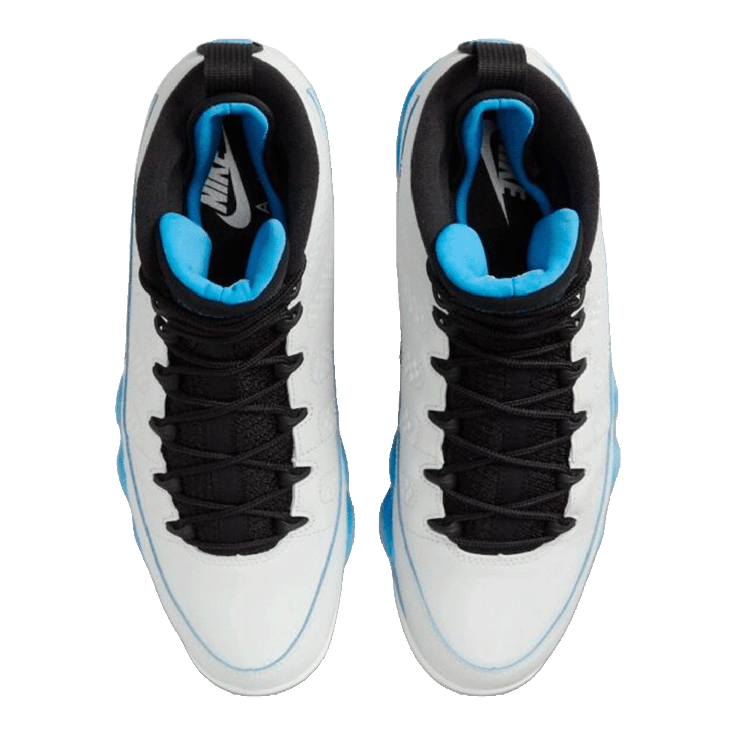 Nike Air Jordan 9 Retro Powder Blue (2024) (GS) Oben