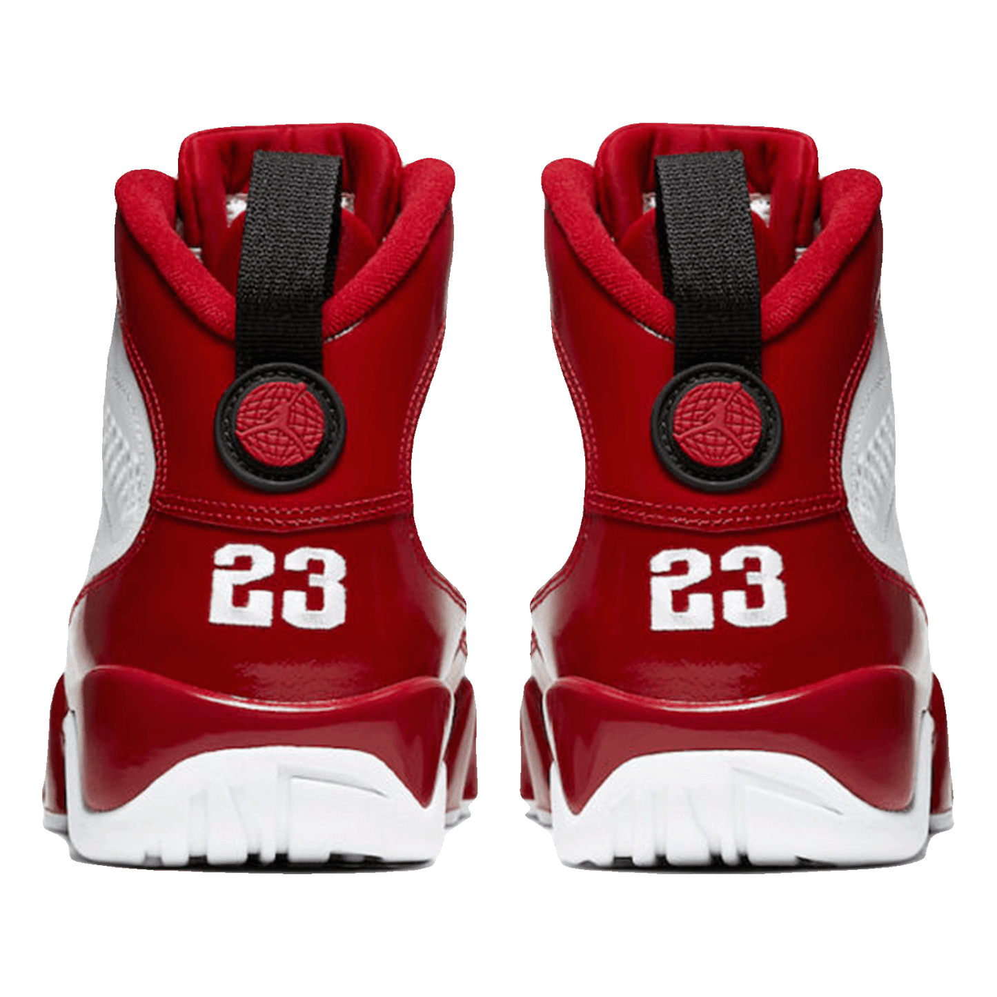 Nike Air Jordan 9 Retro White Gym Red Back
