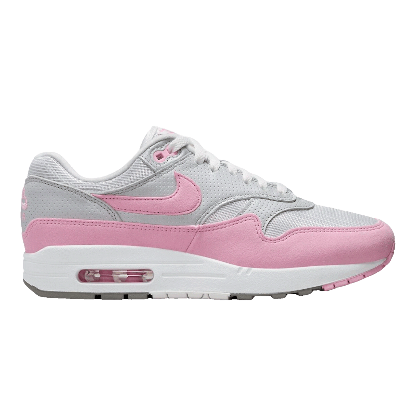 Nike Air Max 1 '87 Metallic Platinum Pink Rise (W)