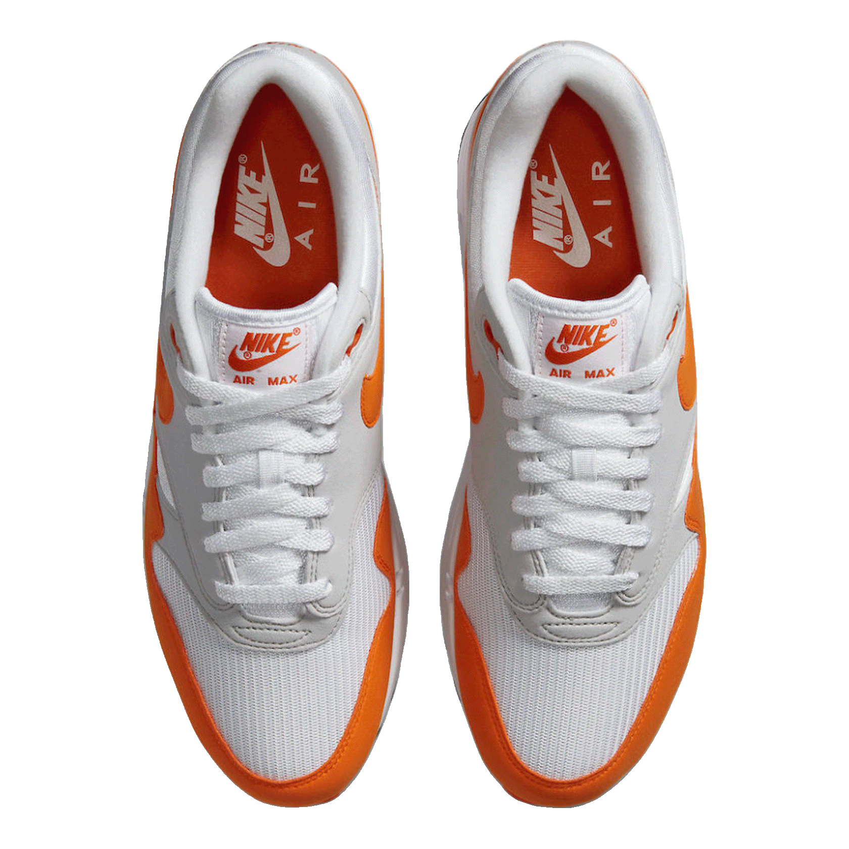 Nike Air Max 1 Anniversary Orange Oben