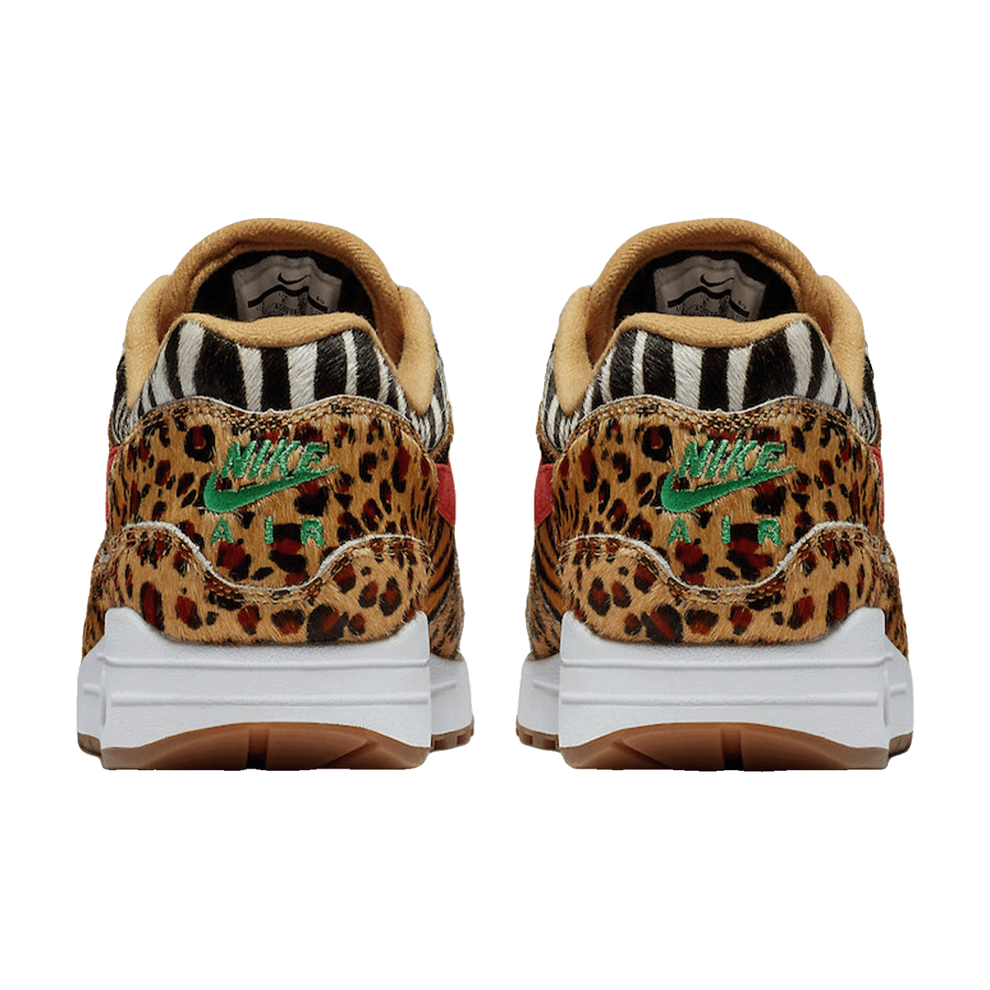 Nike Air Max 1 atmos Animal Pack 2.0 (All Black Box) (2018) Back