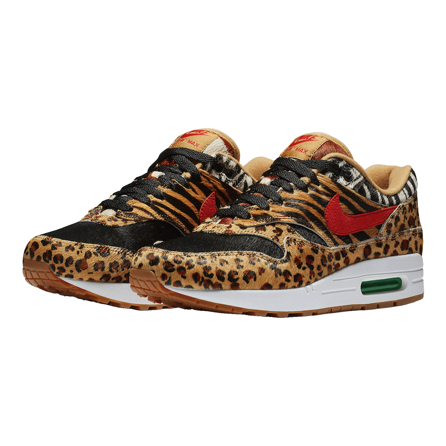 Nike Air Max 1 atmos Animal Pack 2.0 (All Black Box) (2018) Side