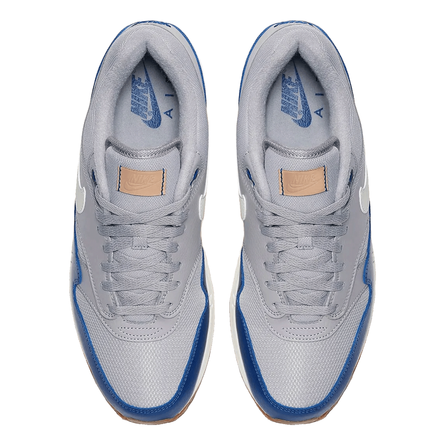 Nike Air Max 1 Atmosphere Grey Deep Royal Blue Oben