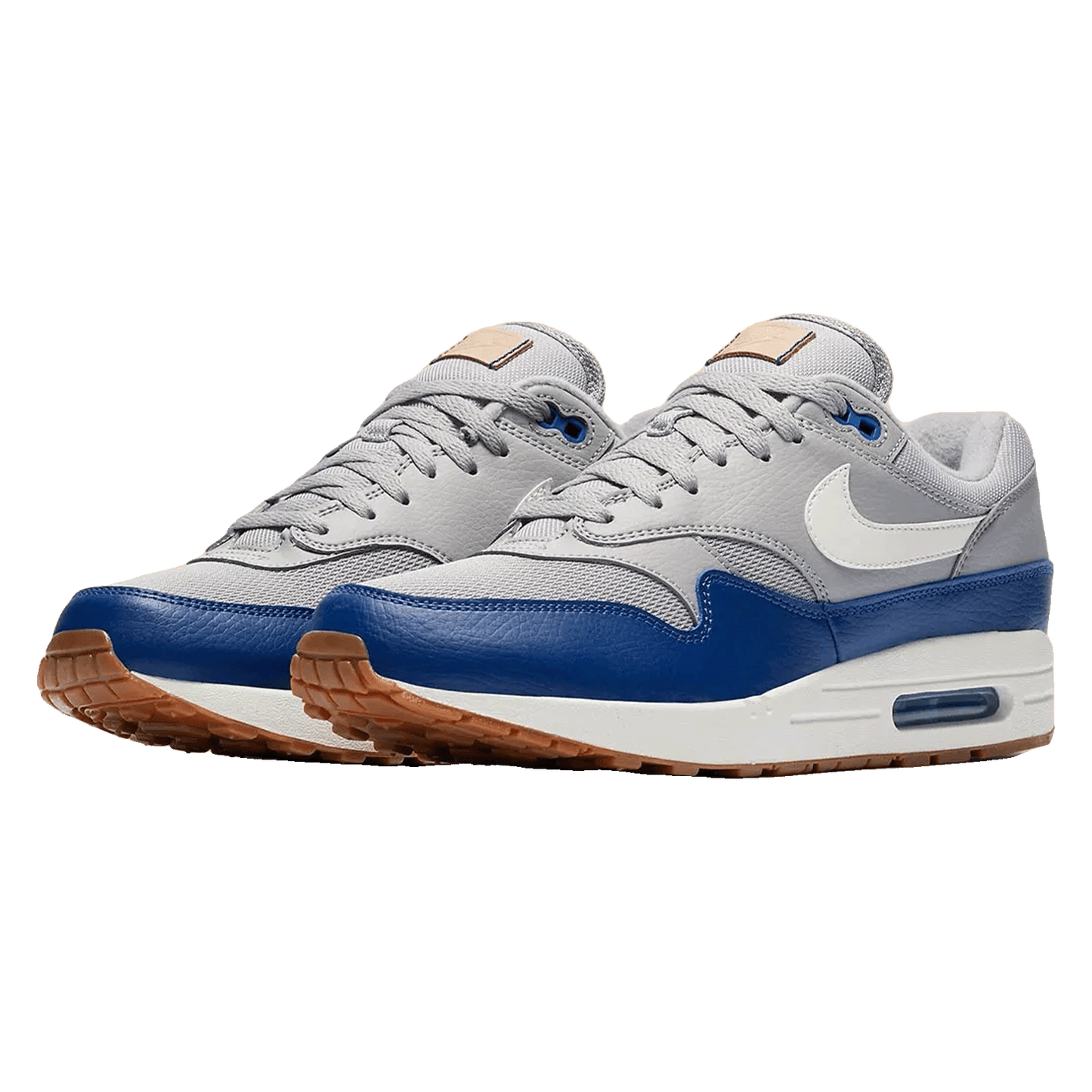 Nike Air Max 1 Atmosphere Grey Deep Royal Blue Side