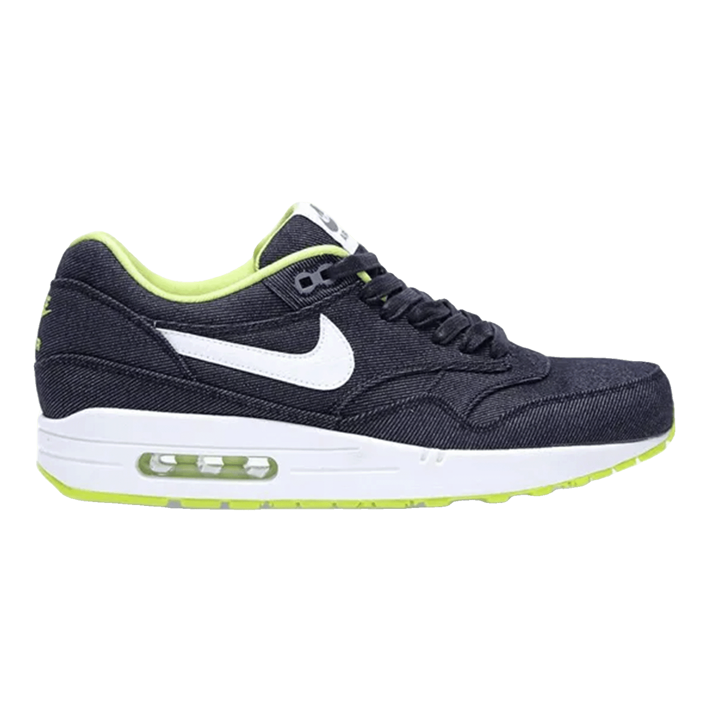 Nike Air Max 1 Black Denim Cyber
