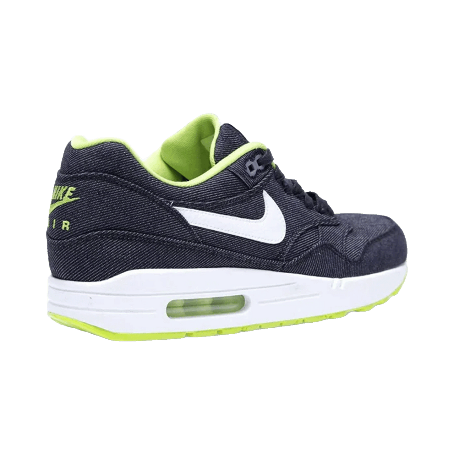 Nike Air Max 1 Black Denim Cyber Back
