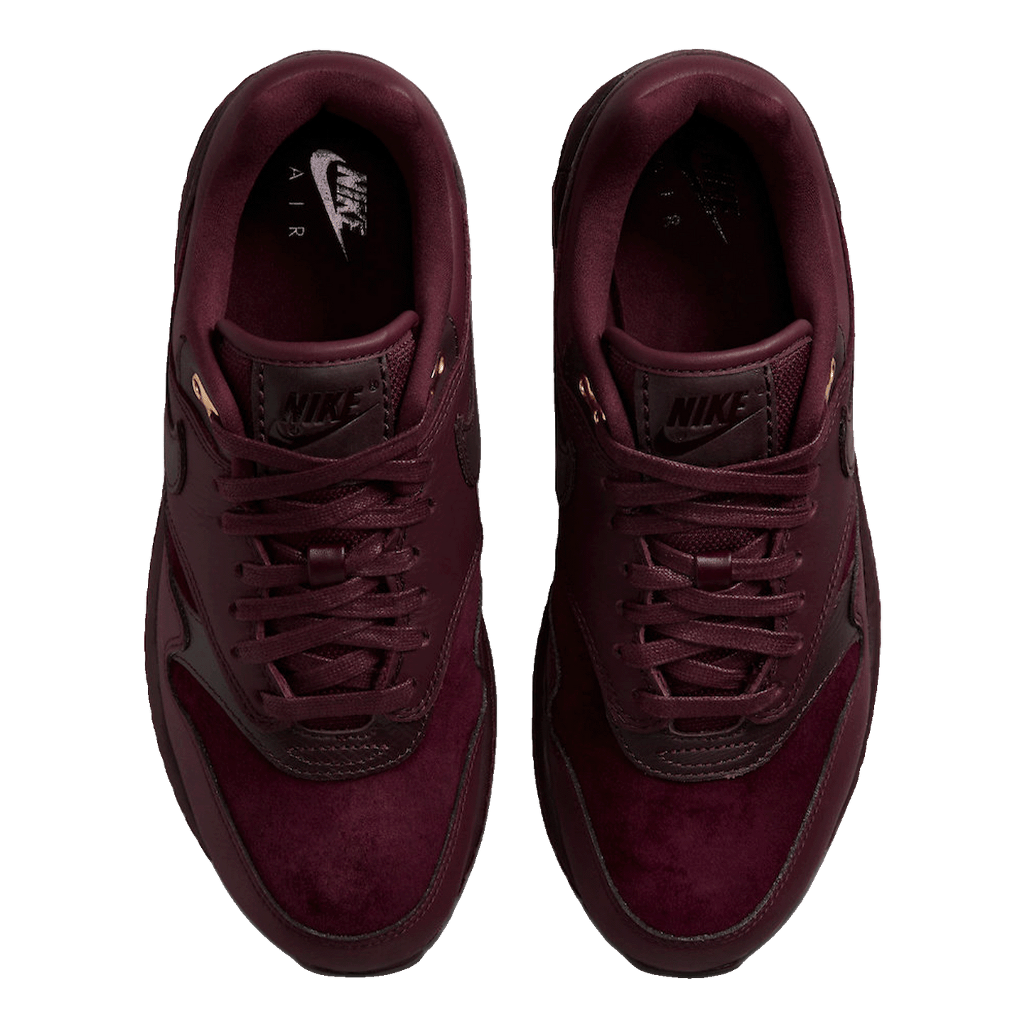 Nike Air Max 1 Burgundy Crush (W) Oben