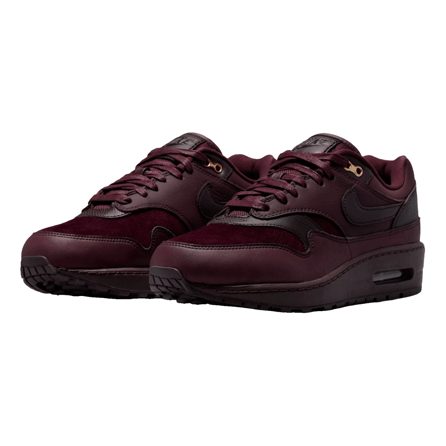 Nike Air Max 1 Burgundy Crush (W) Side