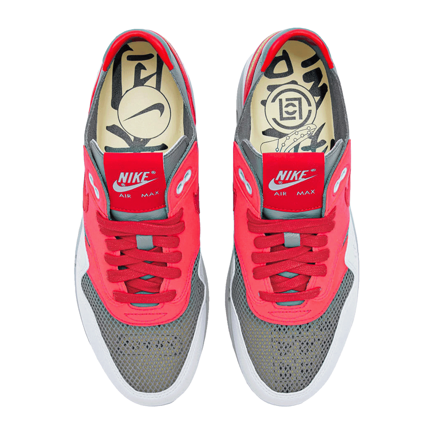 Nike Air Max 1 CLOT Kiss of Death Solar Red Back