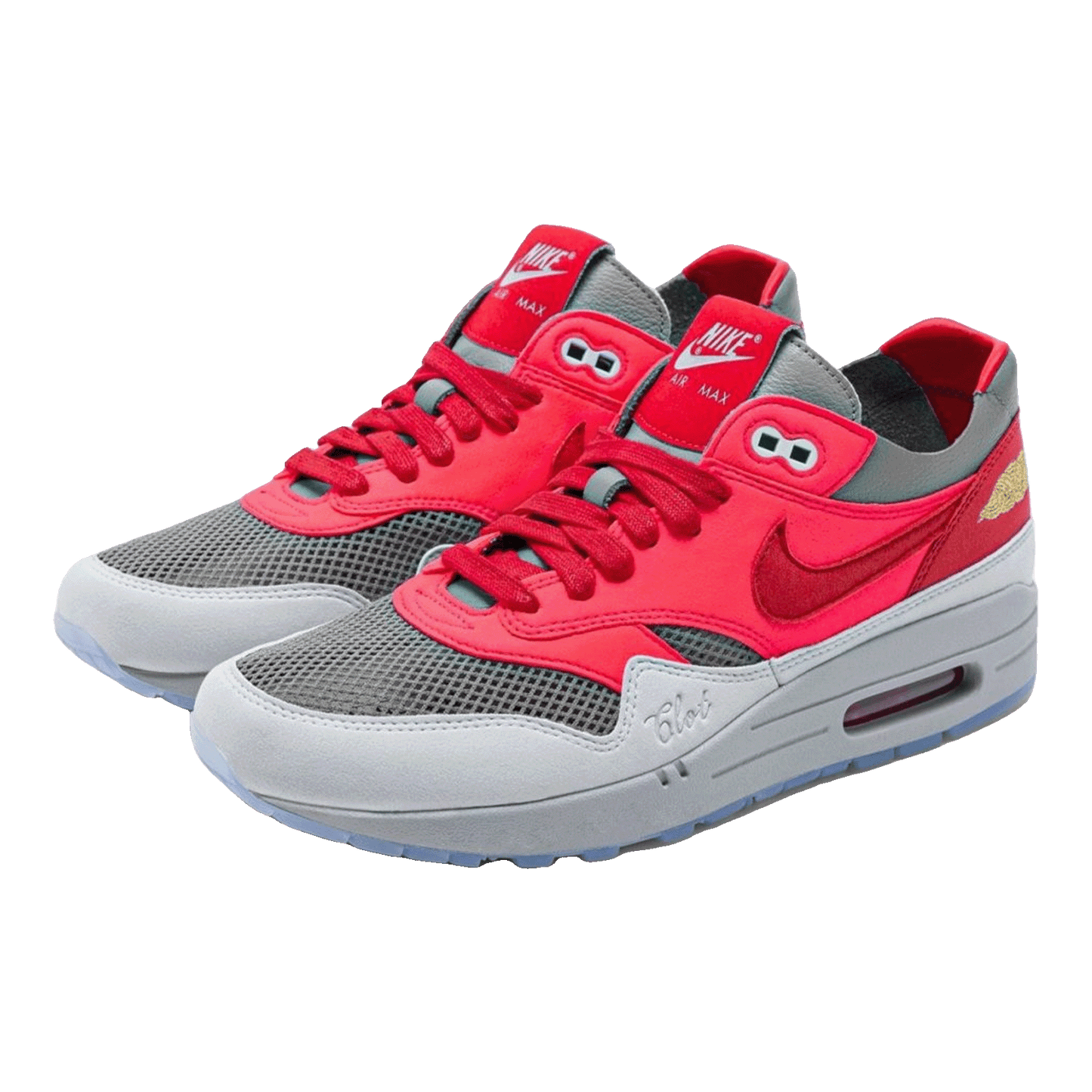 Nike Air Max 1 CLOT Kiss of Death Solar Red Side