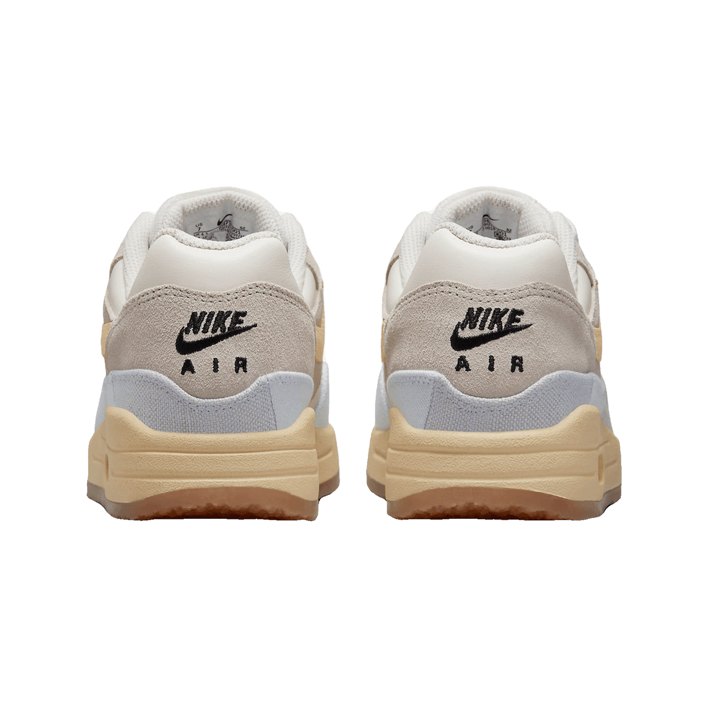 Nike Air Max 1 Crepe Soft Grey Back
