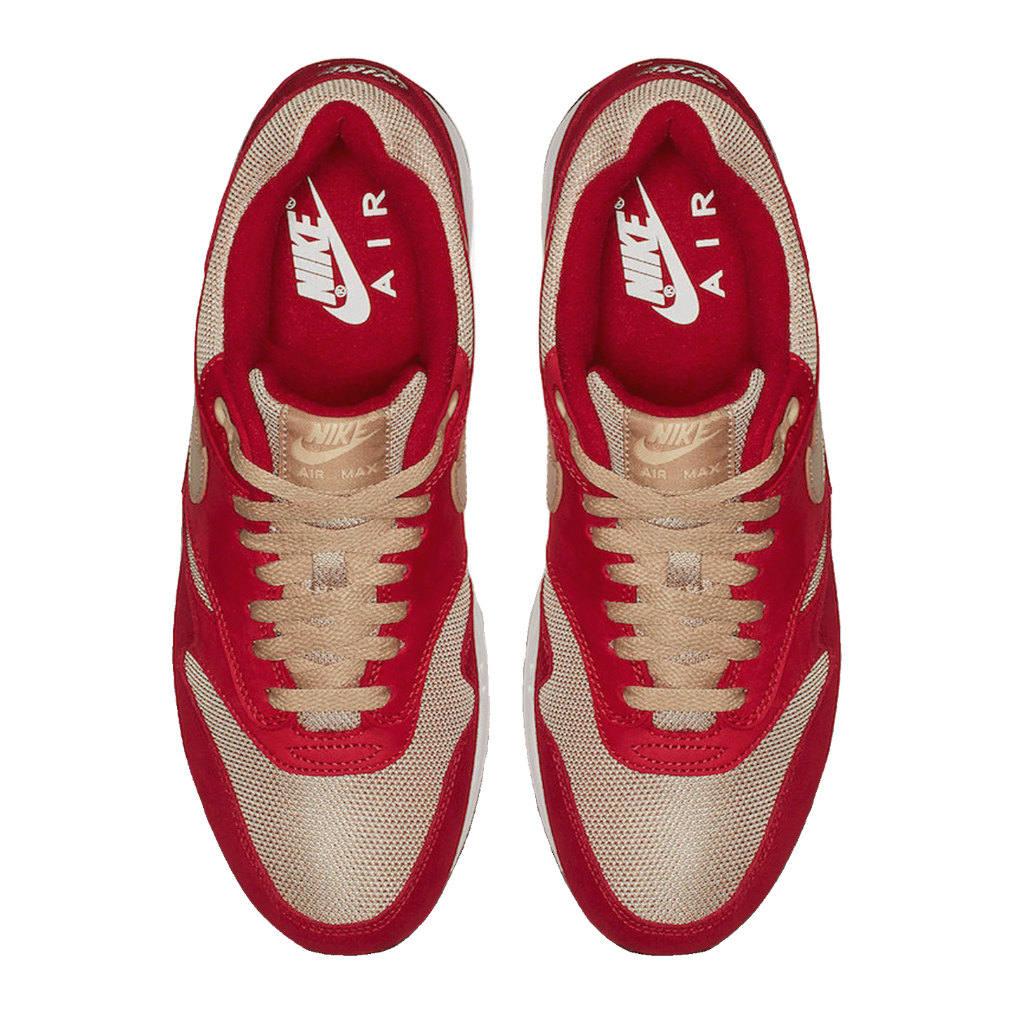 Nike Air Max 1 Curry Pack (Red) Oben