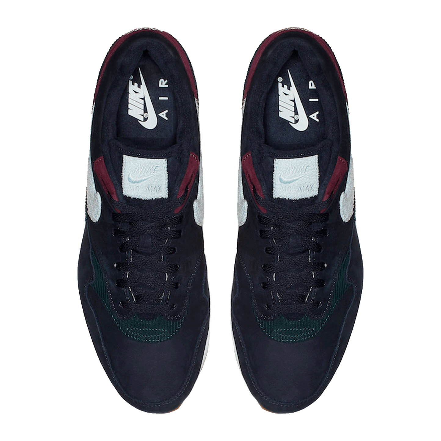 Nike Air Max 1 Dark Obsidian Crepe Sole Oben