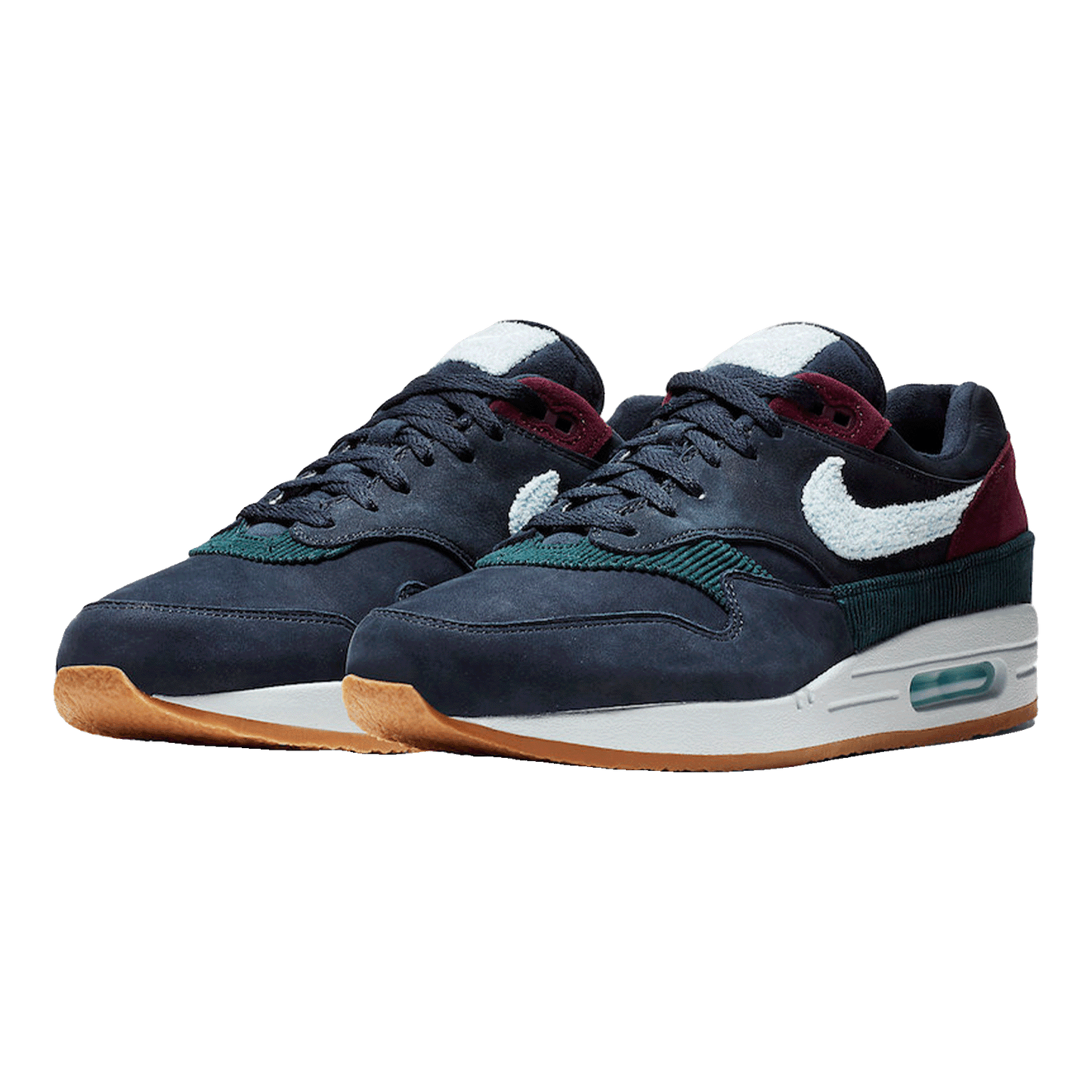 Nike Air Max 1 Dark Obsidian Crepe Sole Side
