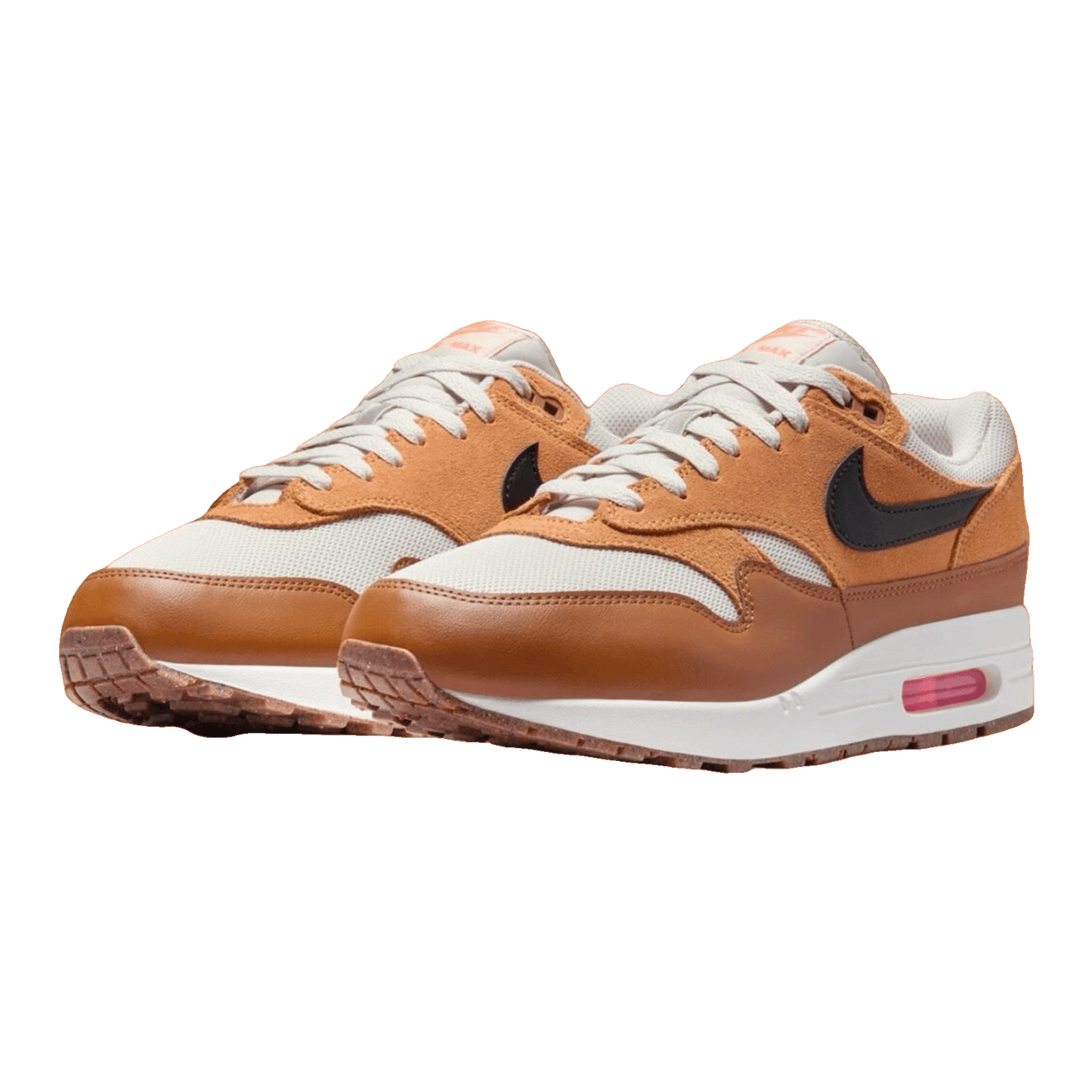 Nike Air Max 1 Essential British Tan Light Bone Side