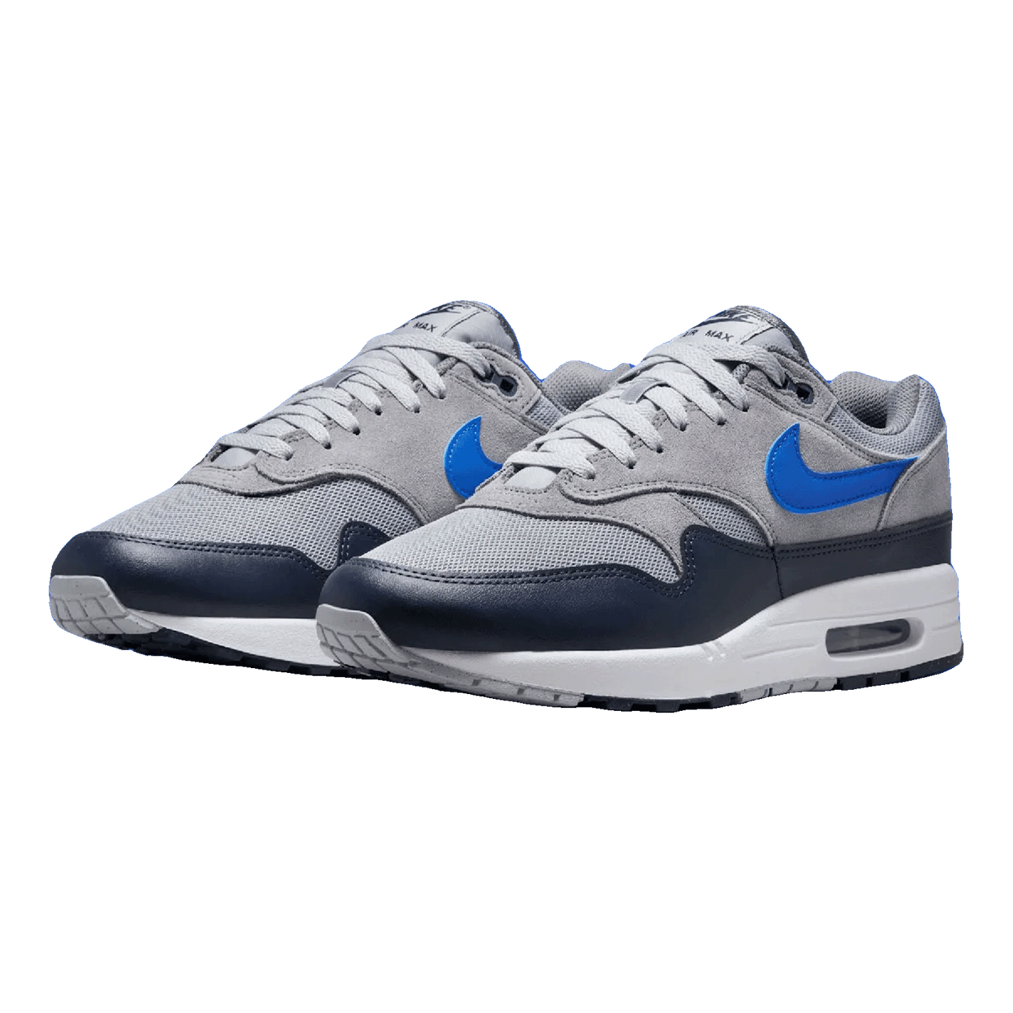 Nike Air Max 1 Essential Navy Grey Royal Side