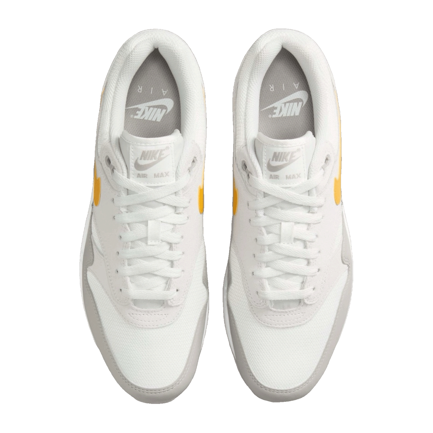 Nike Air Max 1 Essential Summit White University Gold Oben