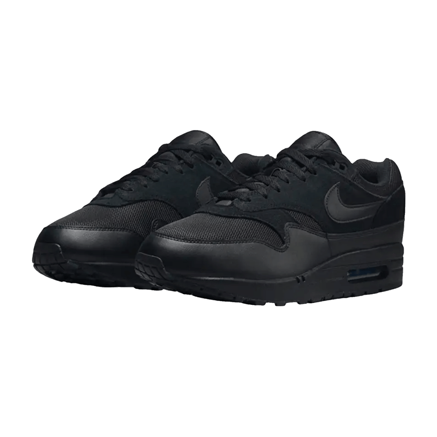 Nike Air Max 1 Essential Triple Black Side