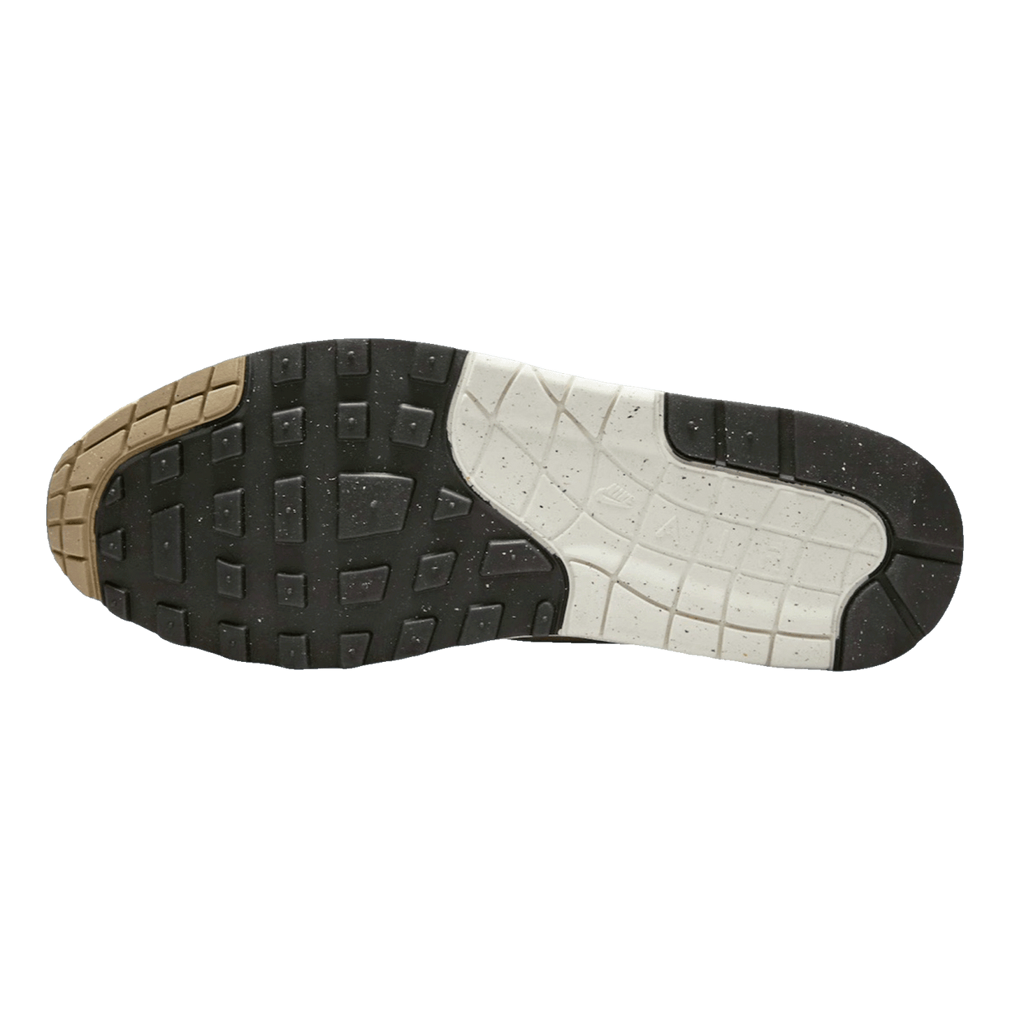 Nike Air Max 1 Essential White Pure Platinum Black Sohle