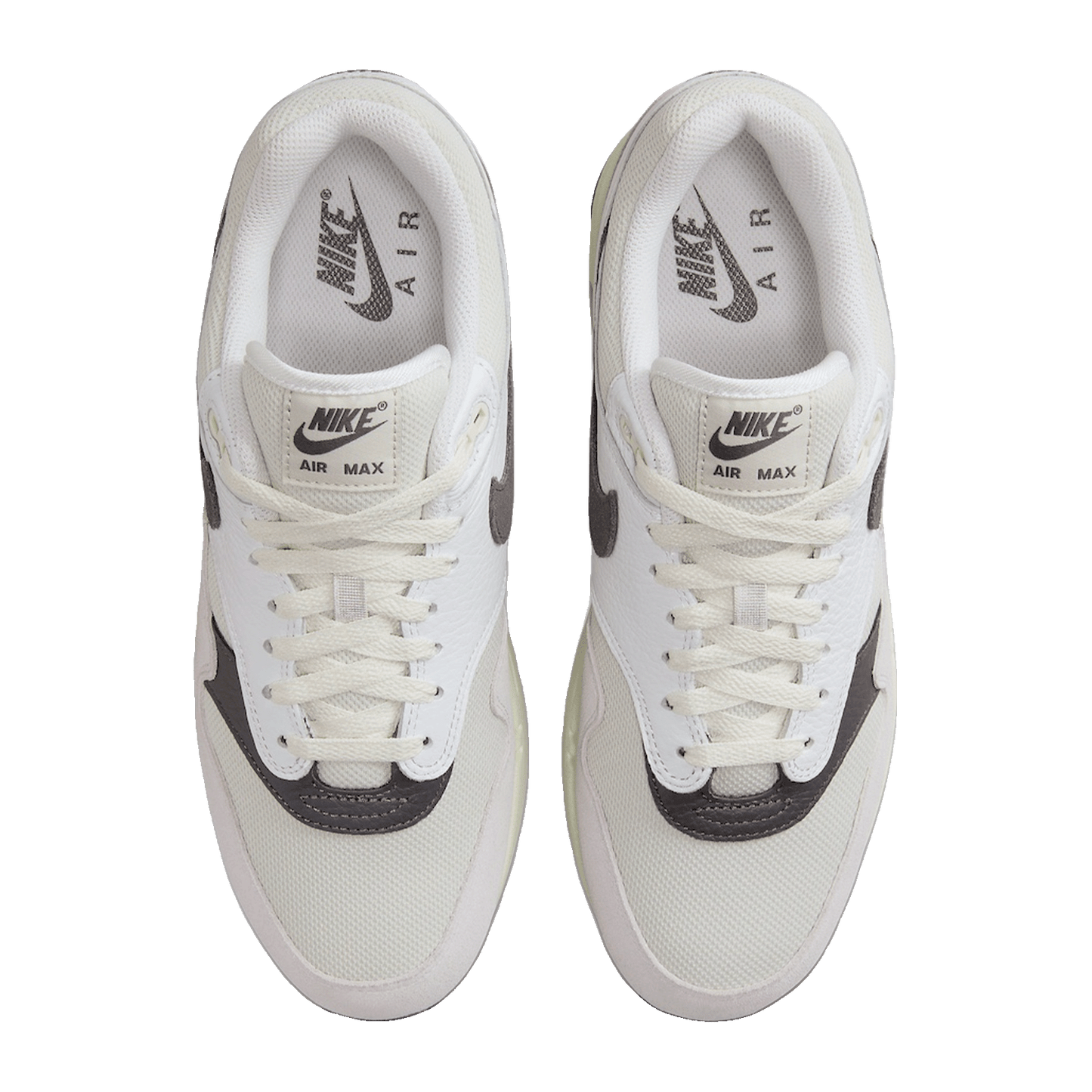 Nike Air Max 1 Light Bone Iron Grey Oben