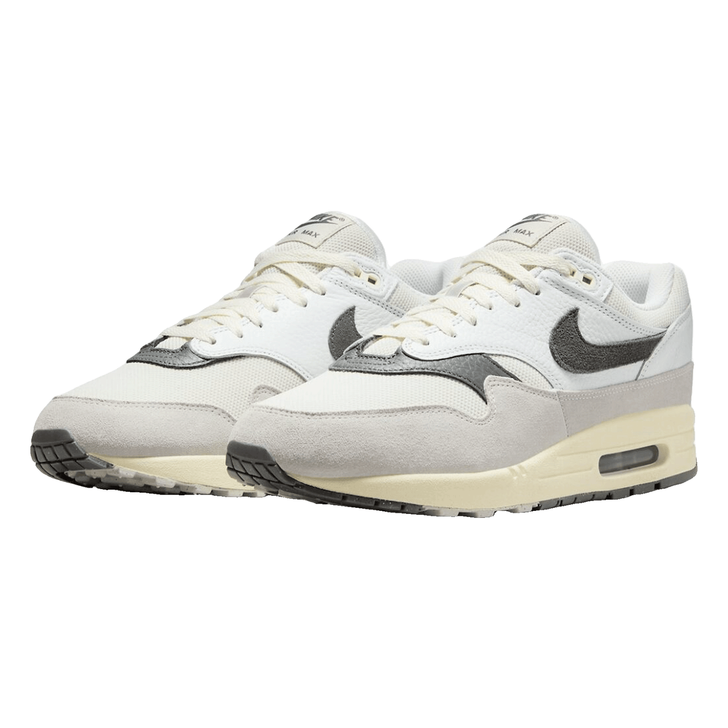 Nike Air Max 1 Light Bone Iron Grey Side