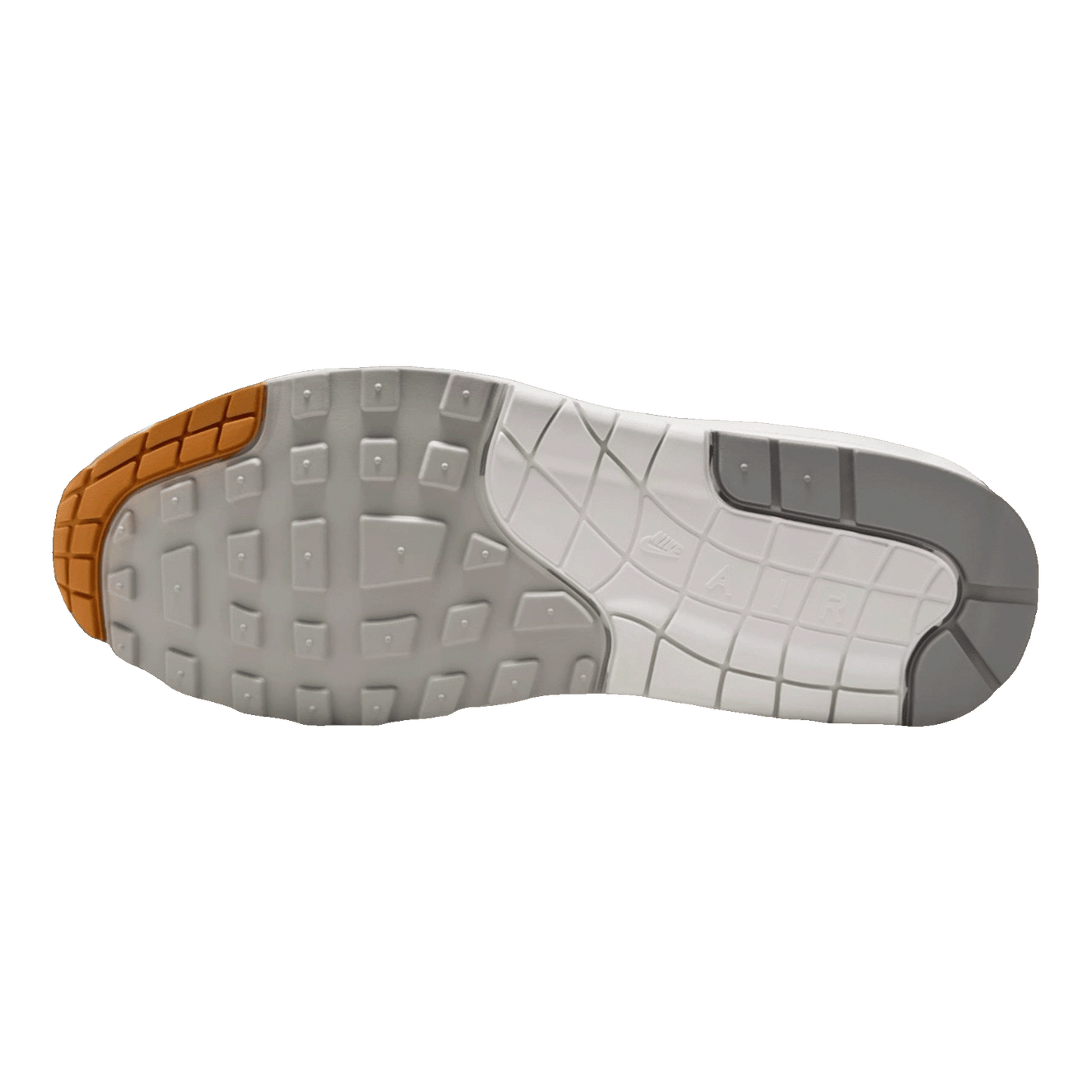 Nike Air Max 1 Light Iron Ore Flat Pewter Sohle