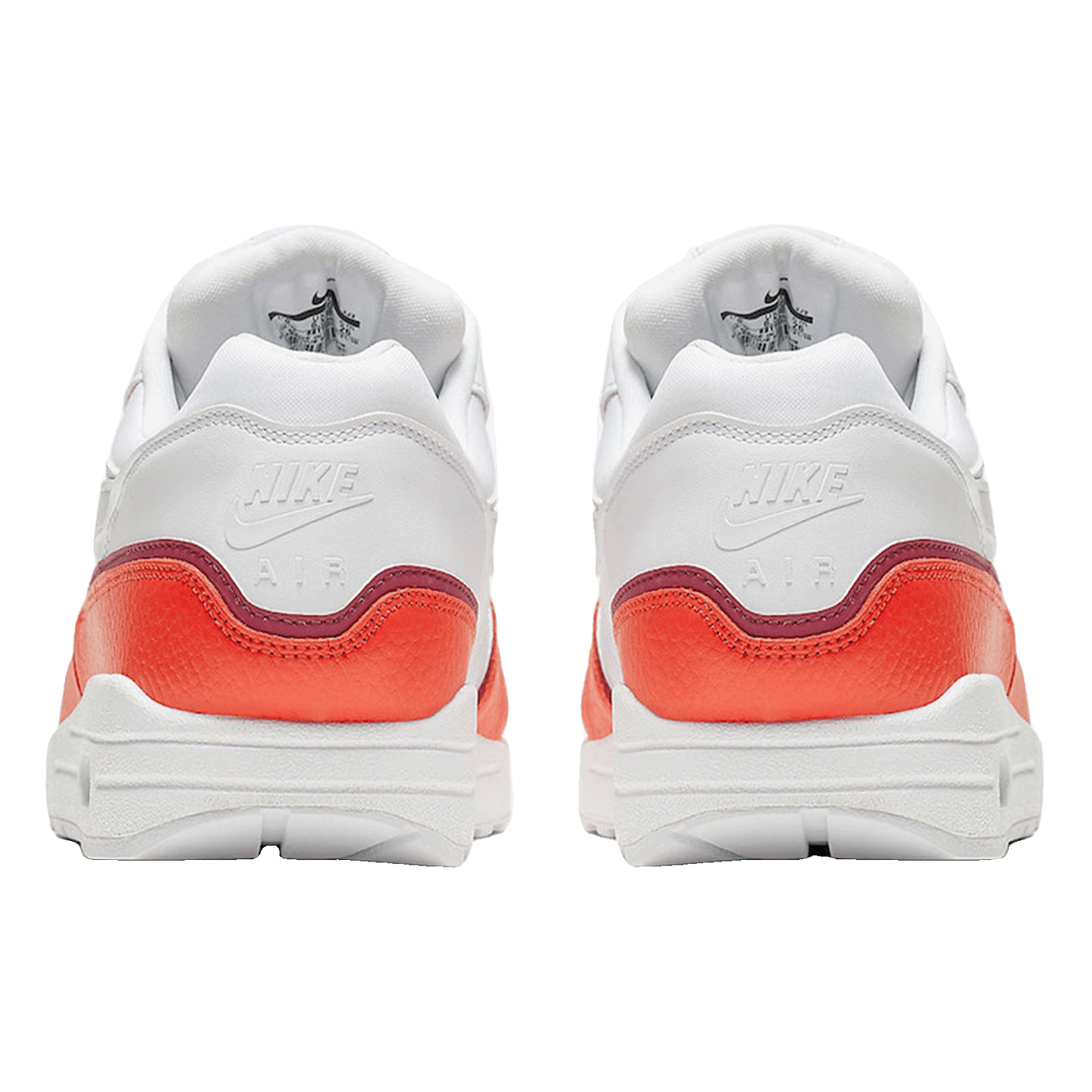 Nike Air Max 1 Liner White Red (W) Back