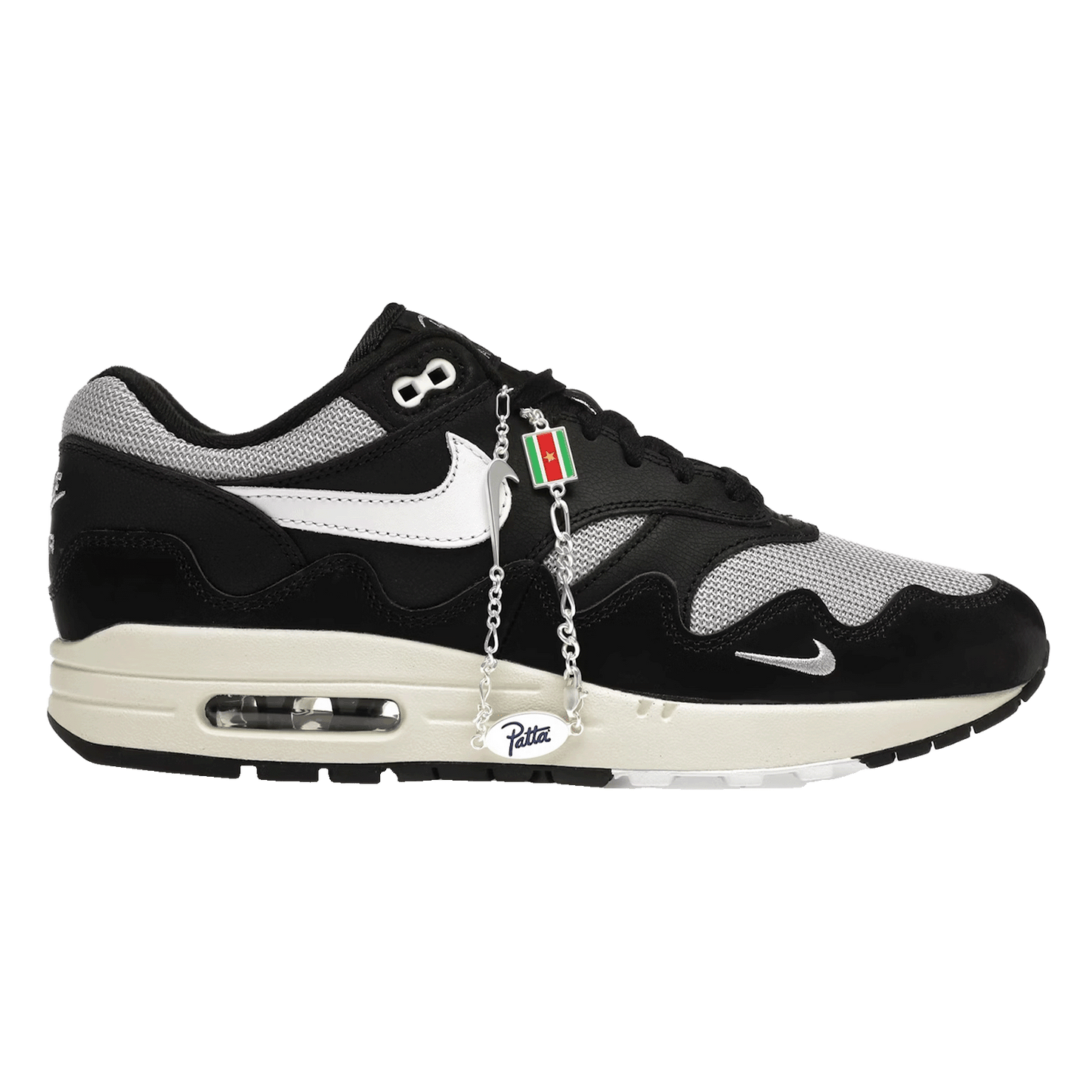 Nike Air Max 1 Patta Waves Black (with Bracelet)
