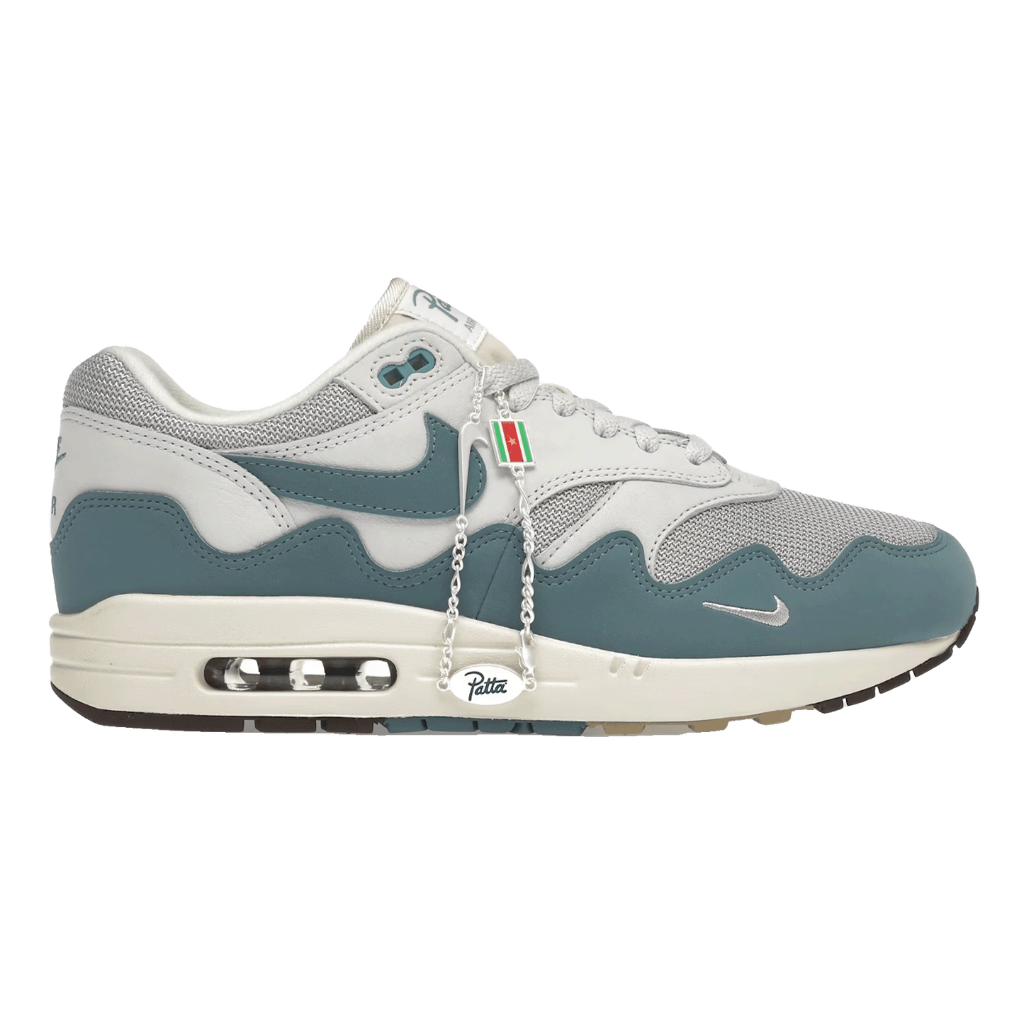 Nike Air Max 1 Patta Waves Noise Aqua (with Bracelet)