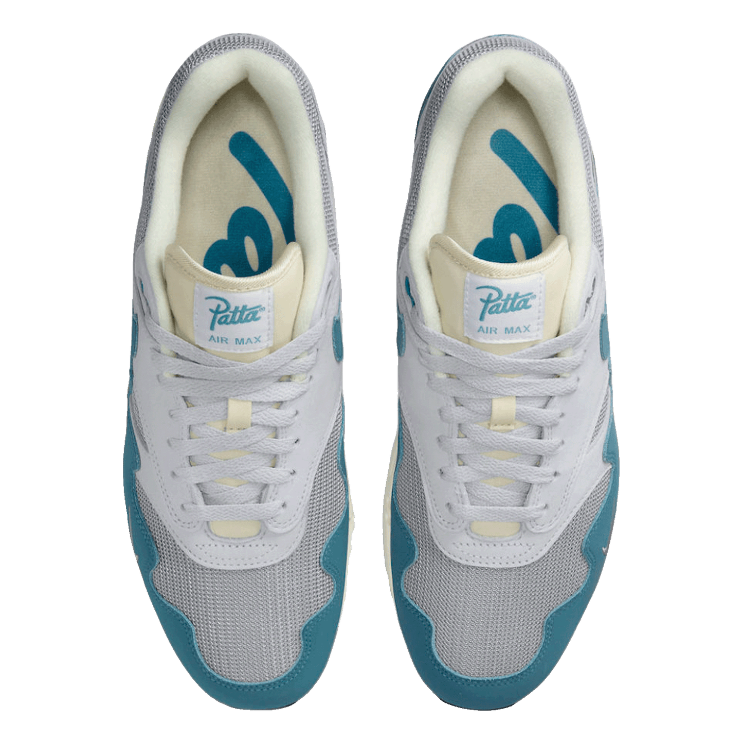 Nike Air Max 1 Patta Waves Noise Aqua (without Bracelet) Oben
