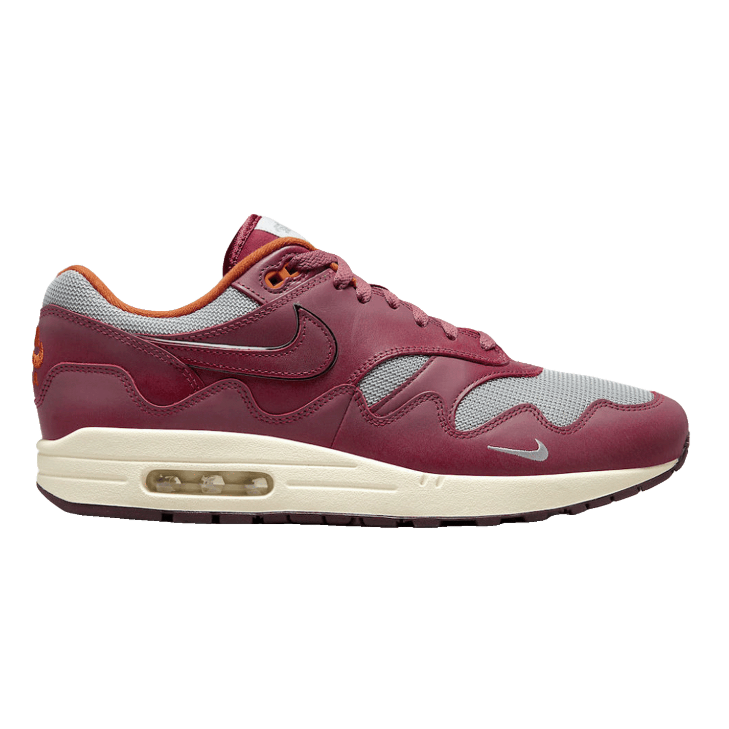 Nike Air Max 1 Patta Waves Rush Maroon (with Bracelet)