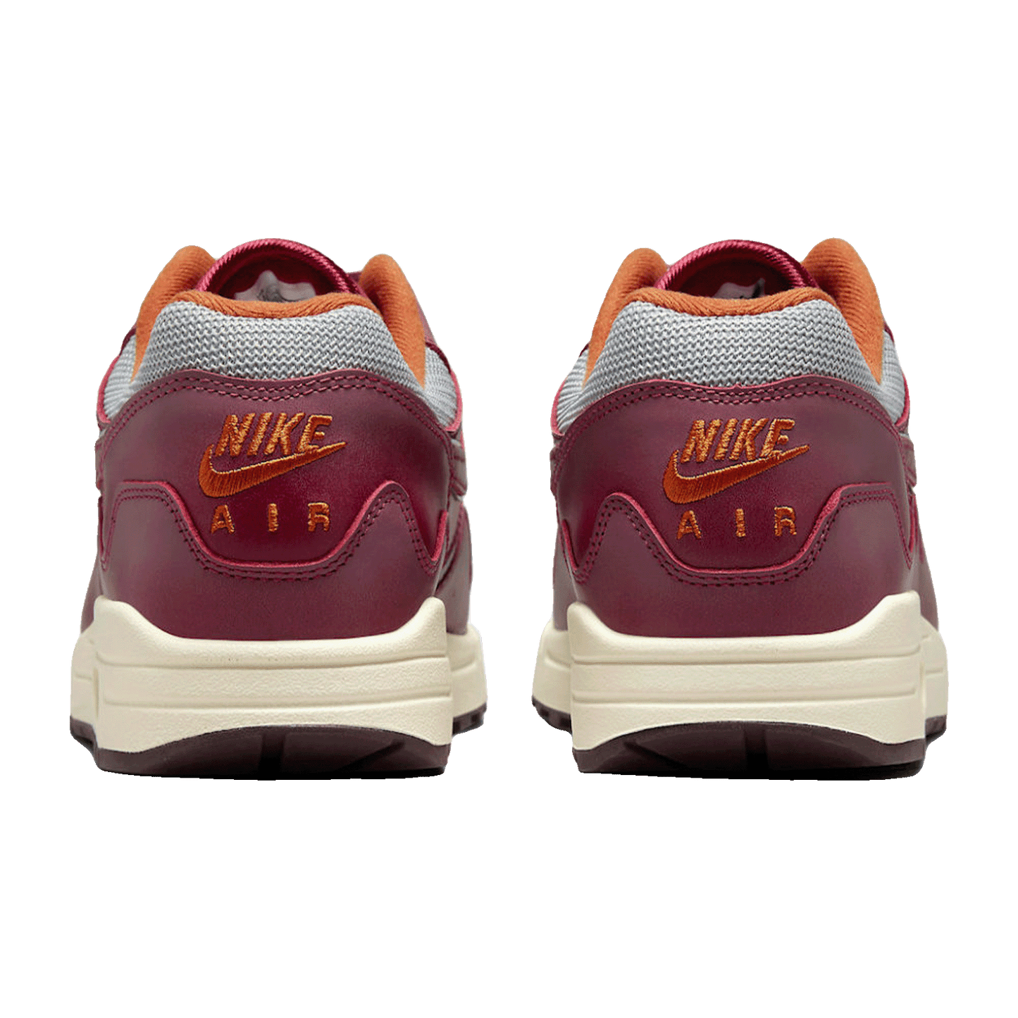 Nike Air Max 1 Patta Waves Rush Maroon (with Bracelet) Back