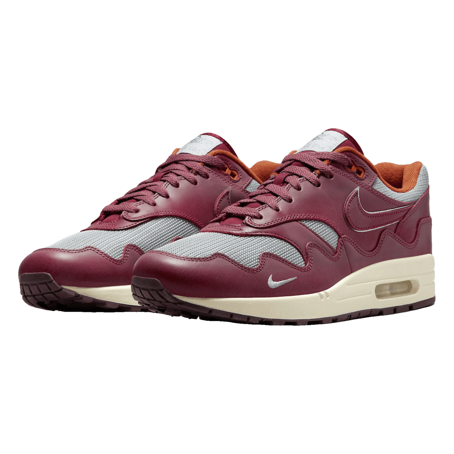 Nike Air Max 1 Patta Waves Rush Maroon (without Bracelet) Side