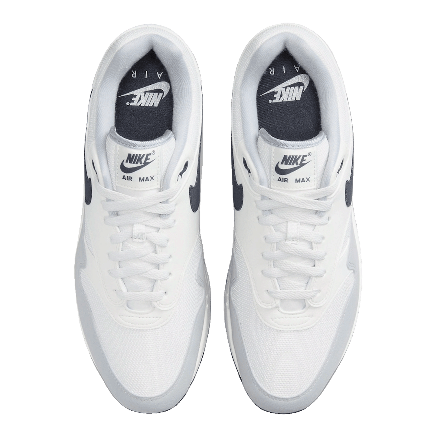 Nike Air Max 1 Platinum Tint Dark Obsidian Oben