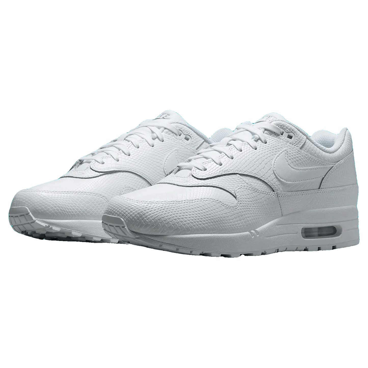 Nike Air Max 1 Premium White Snakeskin Side