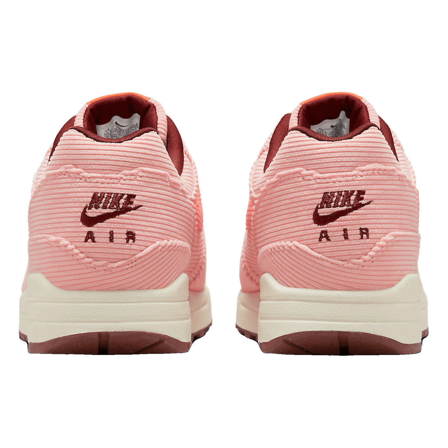 Nike Air Max 1 PRM Corduroy Coral Stardust Back