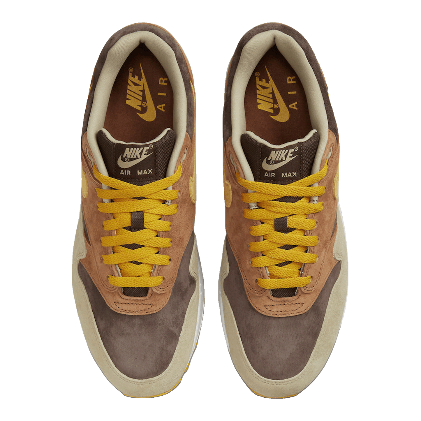 Nike Air Max 1 PRM Duck Pecan Yellow Ochre Oben