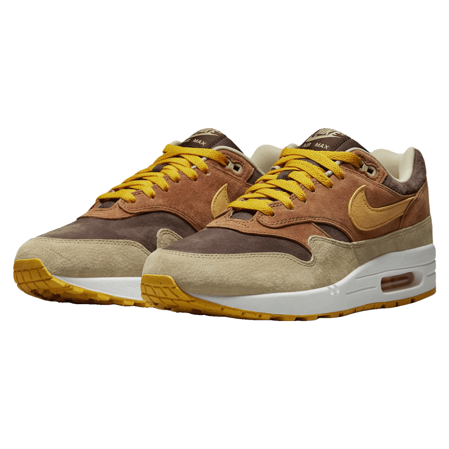 Nike Air Max 1 PRM Duck Pecan Yellow Ochre Side