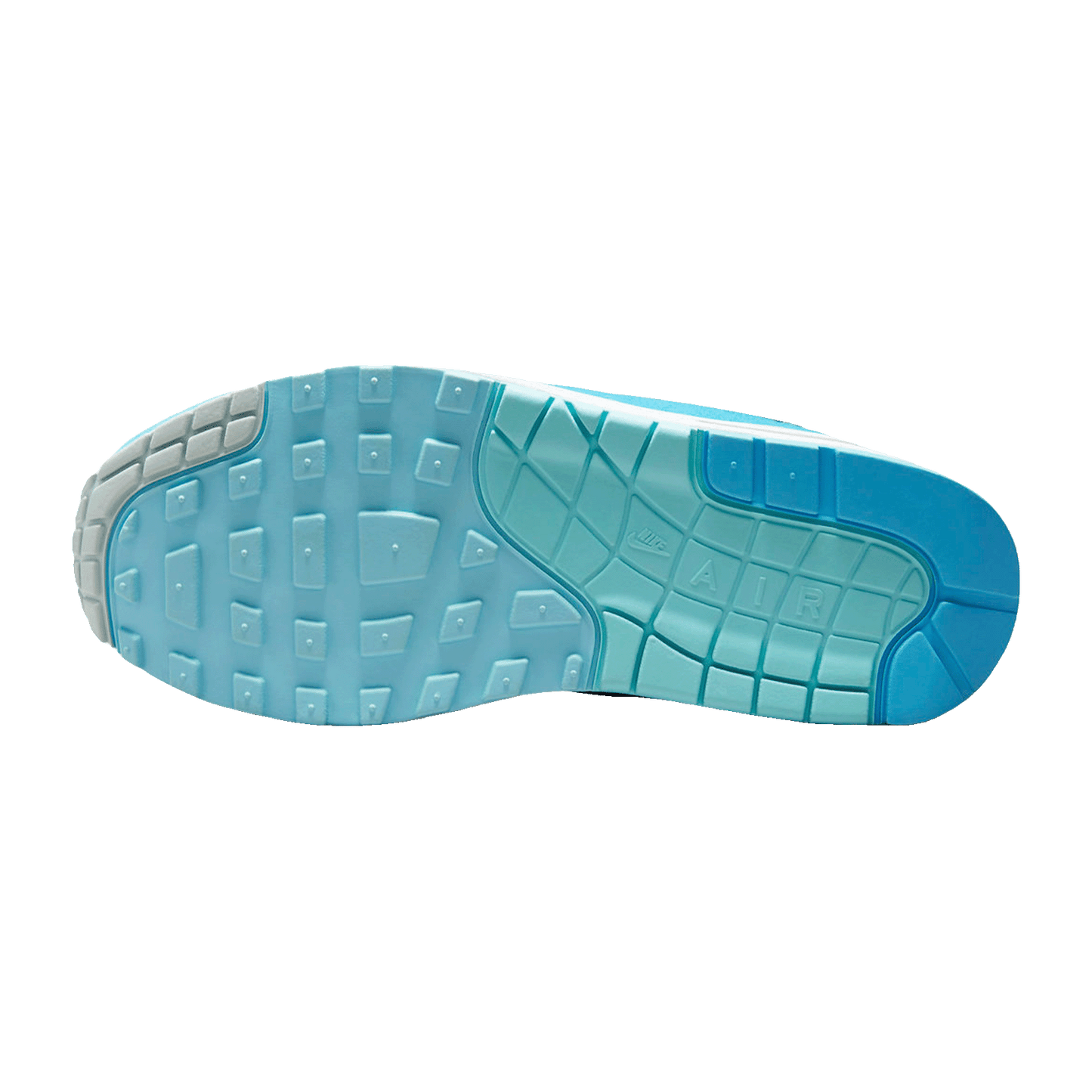 Nike Air Max 1 Puerto Rico Blue Gale Sohle