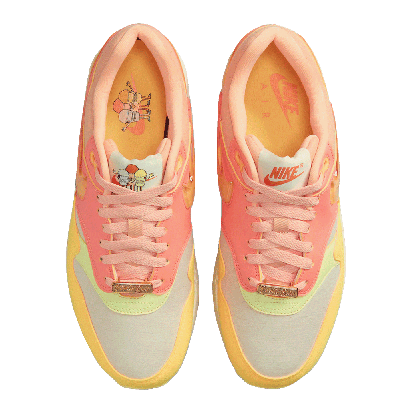 Nike Air Max 1 Puerto Rico Orange Frost Oben
